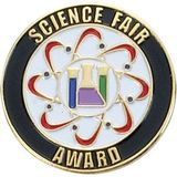 Blank Scholastic Award Pin (Science Fair Award), 1