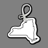 Custom New York State Bag Tag