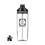 Custom The Tempo Sport Bottle/Shaker - 25oz Grey, 4.5" W x 9.875" H, Price/piece