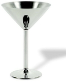Custom Stainless Steel Crisp Martini Glass