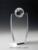 Custom Globe Award Crystal Award Trophy., 9