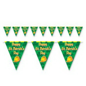 Custom Happy St. Patrick's Day Pennant Banner