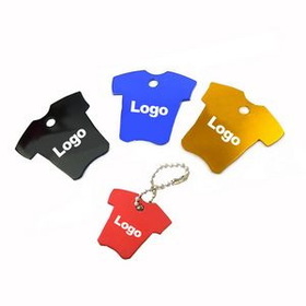 Custom T-shirts Shape Pet ID Tags, 1 2/5" L x 1 3/10" W