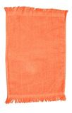 Colored Fringed Velour Fingertip Towel - Blank (11