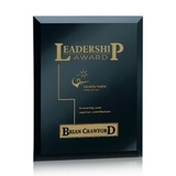 Custom Black Mirror Plaque Award (6