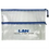 Custom Poly Weave Dual Pocket Zip Bag (Medium), 13 1/4" W x 9 1/2" H, Price/piece
