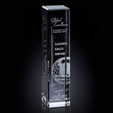 Custom Global Achievement Optical Crystal Award (10