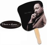 Custom Dr Martin Luther King Jr Stock Design Hand Fan