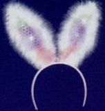 Custom LED Bunny Ears Head Bopper