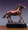 Custom Proud Horse Resin Award (14"x12.5"), Price/piece