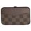 Custom Leatherette Manicure Set 3-Checkered, 4.75" H x 3" W x .75" D, Price/piece