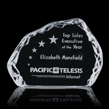 Custom Aspen Iceberg Crystal Award, 5