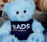 Custom Blue Patches Paw Bear
