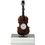 Custom Violin Clock, 3 3/16" L X 2 5/16" W X 5 1/2" H, Price/piece