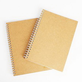 Custom Spiral Recycled Write Notebook, 8 1/4" L x 5 1/2" W