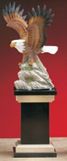 Custom Freedom Hand Painted Porcelain Eagle Award (16