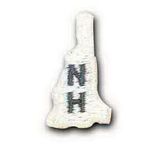 Custom State Shape Embroidered Applique - New Hampshire