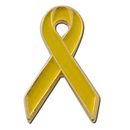 Custom Yellow Ribbon Awareness Lapel Pin, 1