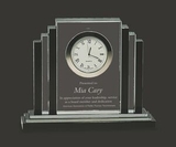 Custom OnTime Crystal Clock Award, 6