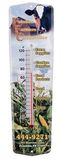 Custom Full-Color Weather-Guard Thermometer, 3 3/8