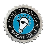 Blank Smart Employees Pin, 1