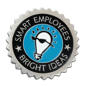 Blank Smart Employees Pin, 1" L
