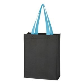 Custom Non-Woven Mini Tote Bag, 9 1/2" W x 12" H x 4 1/2" D