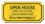 Custom Tuffmag Outdoor Safe Ticket Shape Magnet (3"x1.5"), Price/piece
