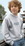 Custom White Youth Hanes Comfort Blend Crew Neck Sweatshirt, Price/piece