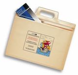 Plasti-Guard Custom French Calf Or Suedene Vinyl Briefcase With 2