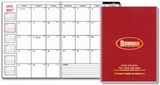 Custom 32 Page Deluxe Large Monthly Academic Pad - Thru 5/31/12