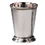 Custom 4.5" Beaded Nickel Plated Stainless Steel Mint Julep Cup (13 Oz.), Price/piece