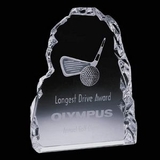 Custom Vertical Golf Iceberg Award, 7