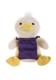 Custom Soft Plush Duck With Gift Card Sack 8