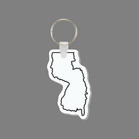 Custom Key Ring & Punch Tag - New Jersey