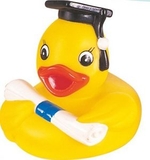 Custom Rubber Graduate Duck