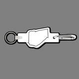 Custom Georgia State Key Clip