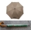 Custom 48" Auto Open Wooden Hook Handle Umbrella, Price/piece