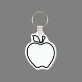 Key Ring & Punch Tag W/ Tab - Apple (Leaf Left)