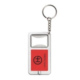 Custom The Nellie Flashlight/Bottle Opener Keychain - Red, 1.5