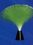 Custom Green Fiber Optic Lamp, Price/piece