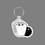 Custom Key Ring & Punch Tag - Bowling Bag & Ball, Price/piece