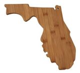 Custom State Bamboo Cutting Board - Florida, 13.5