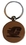 Custom Wood Key Chain - 40mm, 40mm Diameter, Price/piece