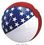 Custom 12" Inflatable Patriotic Star Beach Ball, Price/piece