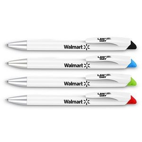 Custom Practical Ballpoint Pen, 5 1/2" L x 1/2" D