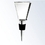 Custom Optical Crystal Wine Stopper - trapezoid (Sandblasted), Price/piece