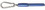 Custom Mini Blue Pen with Carabiner Clip, Price/piece