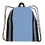 Blank Reflective Strip Cinch Bag, 13.5" W x 16" H, Price/piece