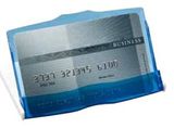 Custom Translucent Business Card Holder